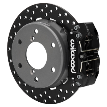 Picture of Wilwood 2024 Can Am Maverick Rear Brake Kit 11.60in Drilled - Black