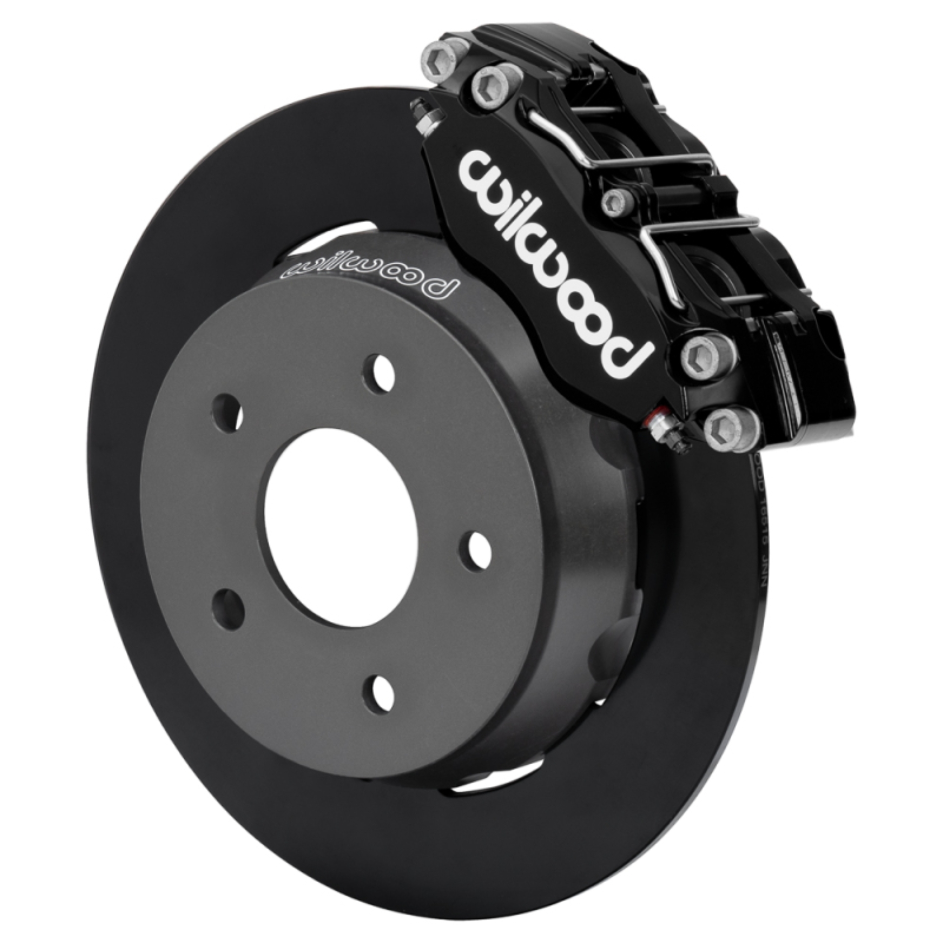 Picture of Wilwood 22-24 Polaris RZR Turbo/ Pro R 5-Lug Front Big Brake Kit - Black Powder Coat