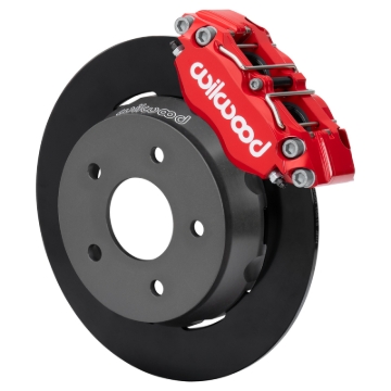 Picture of Wilwood 22-24 Polaris RZR Turbo/ Pro R 5-Lug Front Big Brake Kit - Red