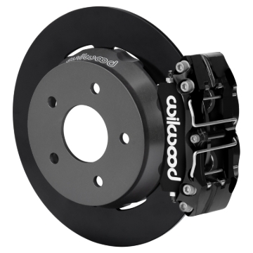 Picture of Wilwood 22-24 Polaris RZR Turbo/ Pro R 5-Lug Rear Big Brake Kit - Black Powder Coat